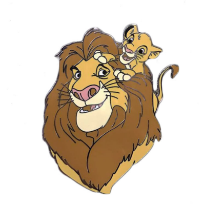 Acme-Hotart - Family Portrait II - Mufasa and Simba Silver