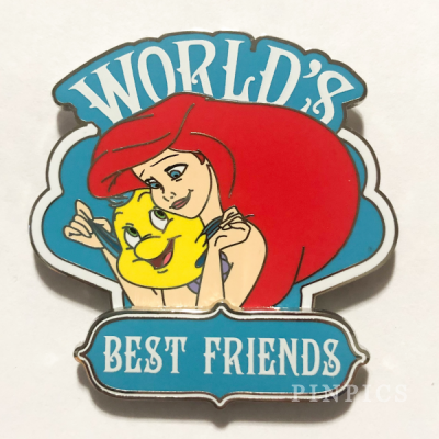 DLP - Ariel and Flounder - Little Mermaid - Worlds Best Friends