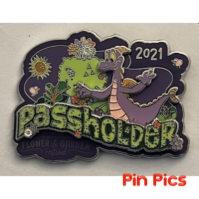WDW - Figment - Epcot Flower and Garden  - Passholder