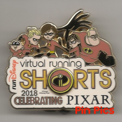 runDisney - Virtual Running Shorts 2018 - Incredibles