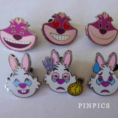 Emoji Blitz Booster - Cheshire Cat & White Rabbit - Alice in Wonderland