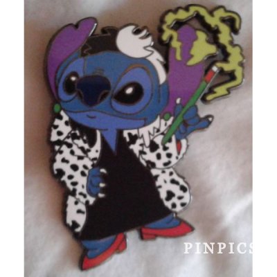 Unauthorized - Stitch Dressed as Cruella De Vil