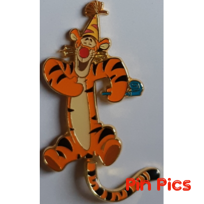 JDS - Tigger - The Tigger Movie - Winnie the Pooh - Standing on Tail with Party Hat