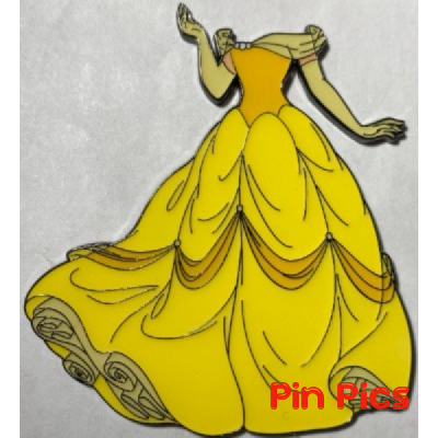 Loungefly - Yellow Ball Gown - Belle - Magnetic Paper Doll