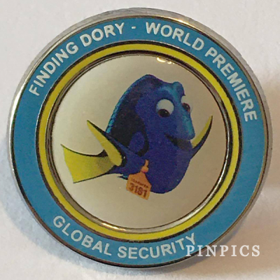 Finding Dory - World Premiere - Global Security Pin - Pixar