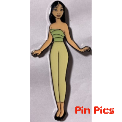 Loungefly - Undergarment Dress - Mulan - Magnetic Paper Doll