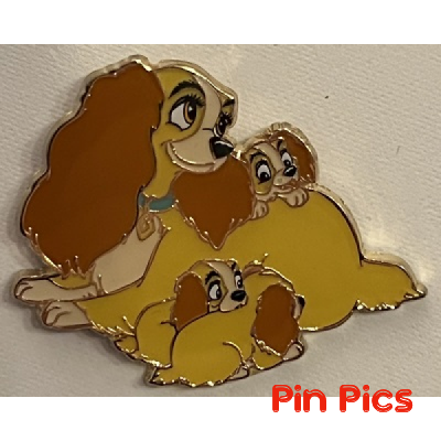 Loungefly - Lady and Puppies - Disney Family