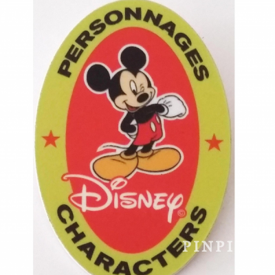 DLP - Cast Member - Disney Characters/Personnages Badge