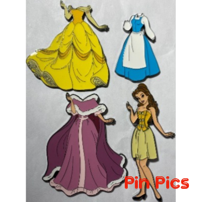 Loungefly - Belle - Magnetic Paper Doll Set