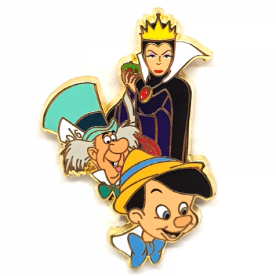 Acme/Hot Art - Evil Queen, Mad Hatter, Pinocchio - Magic Carpet Ride - Mystery - Puzzle
