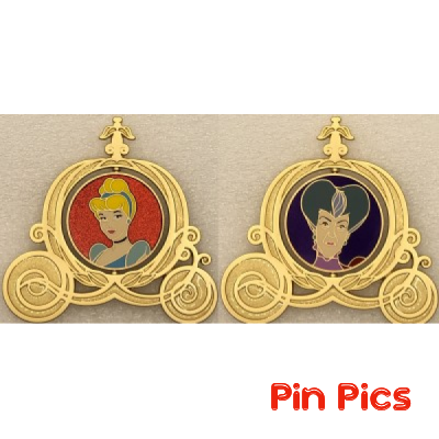 DEC - Cinderella and Lady Tremaine - Carriage - Good Versus Evil - Spinner