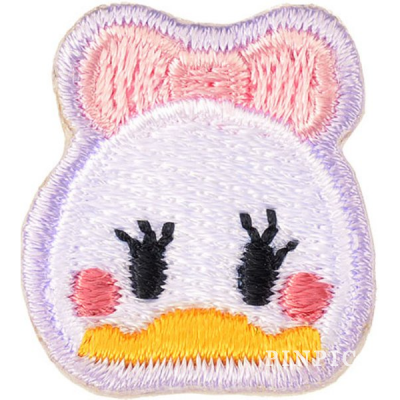 TDR - Daisy Duck - Embroidered Pin Badge