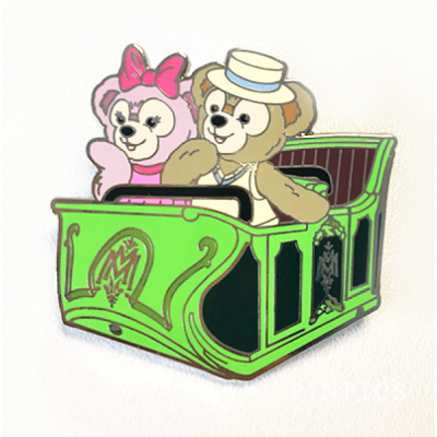 HKDL - Duffy and ShellieMay - Mystic Manor cart