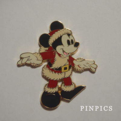WDW - Santa Mickey - Mickey, Pluto, Minnie, Daisy, Donald & Goofy - Emporium - Greeting Card - Spectacle of Pins 2004