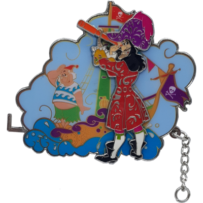 DLP - Pin Trading Day - Princesses and Pirates - Captain Hook and Mr. Smee