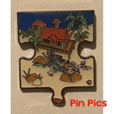 Loungefly - Stitch Beach - Lilo and Stitch Beach Scenes Puzzle - Mystery