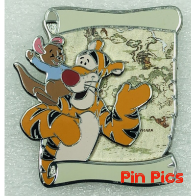 Tigger and Roo - Map Scroll