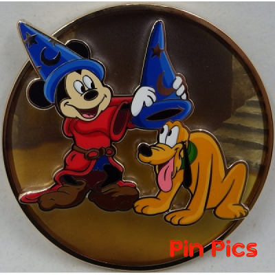Artland - Mickey & Pluto Sorcerer Hats - Stained Glass