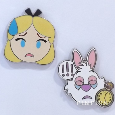DLP - Emoji Set - Alice and White Rabbit 