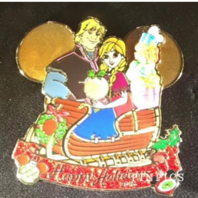 HKDL - Frozen Holiday - Anna and Kristoff