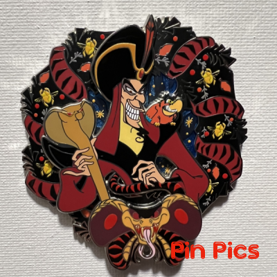 DEC - Jafar - Aladdin - Villains Wreath - Halloween