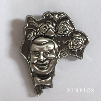 Haunted Mansion Reveal/Conceal Mystery Bat Puzzle - Smiling Bust - Reveal