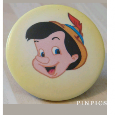 Button - Vintage Pinocchio