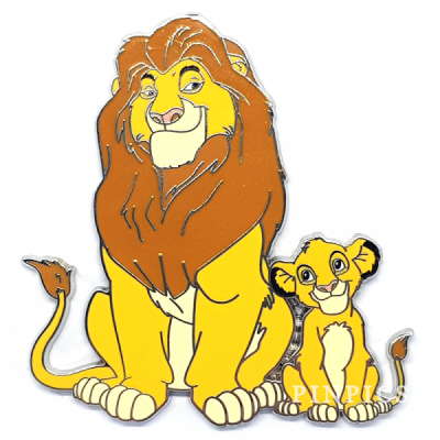 Acme-Hotart - Family Portrait 1 - Mufasa and Simba Silver