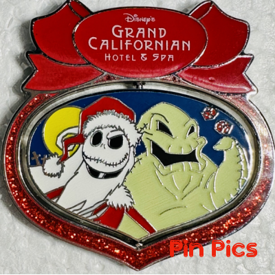 DL - Jack and Oogie Boogie - Grand Californian Resort - Ornament - Christmas