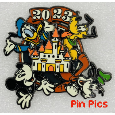 Mickey, Donald, Pluto and Goofy - 2023 - Spinner