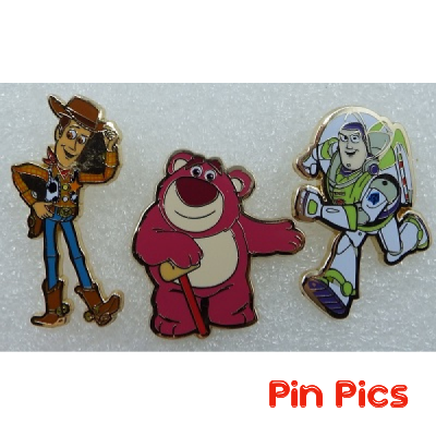 PALM - Woody, Lotso, Buzz - Toy Story Set - Pixar