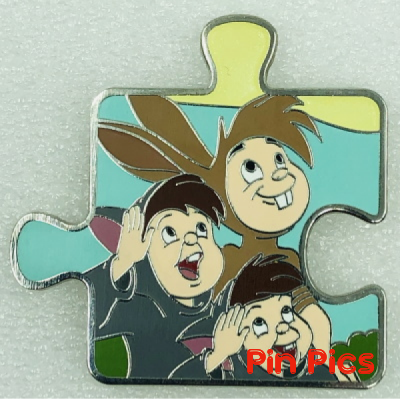 Nibs and Racoon Twins - Peter Pan - Character Connection Puzzle - Mystery