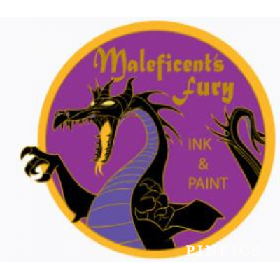 DLR - Maleficent’s Fury – Ink & Paint Cel & Pin