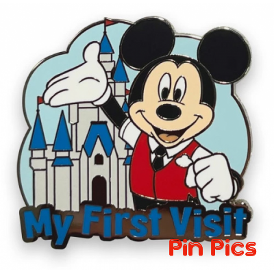 Mickey - My First Visit - My First Pin Trading Starter - Castle