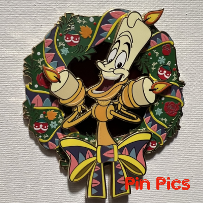 DEC - Lumiere - Holiday Wreath - Beauty and the Beast