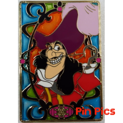 PALM - Captain Hook - Stained Glass Villain - Peter Pan