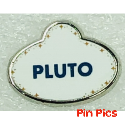 DLR - Pluto Name Badge - Tiny Kingdom - Edition 3 - Series 3