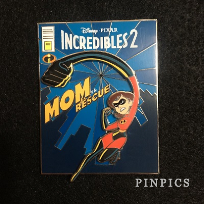 DSSH - Incredibles 2 Release - Comic Book Cover - Mrs. Incredible