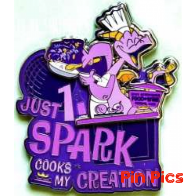 WDW - Figment - Just 1 Spark Cooks My Creation - EPCOT - Food and Wine