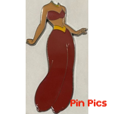 Loungefly - Red Dress Outfit - Jasmine - Magnetic Paper Doll