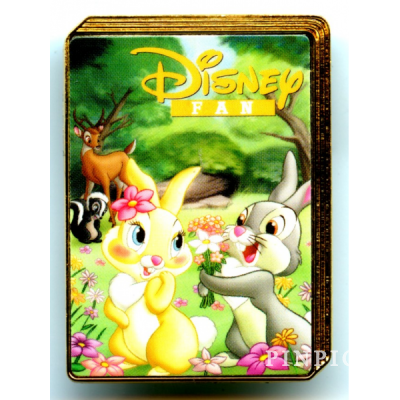 Japan Disney Fan - Thumper & Miss Bunny - Bambi - Magazine Cover