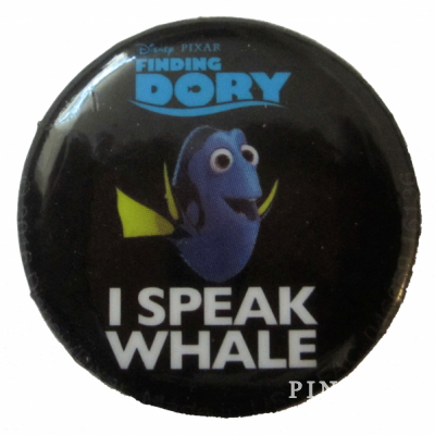 Button - Finding Dory I Speak Whale 
