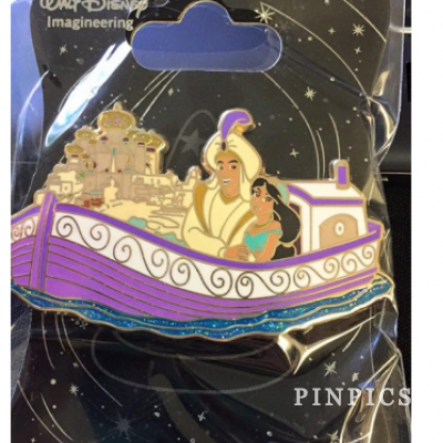 WDI Exclusive - Storybookland Canal Boats - Aladdin and Jasmine