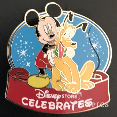 DS Europe - Mickey and Pluto - Disney Store Celebrates - Exceptional Guest Service - Cast Member Exclusive