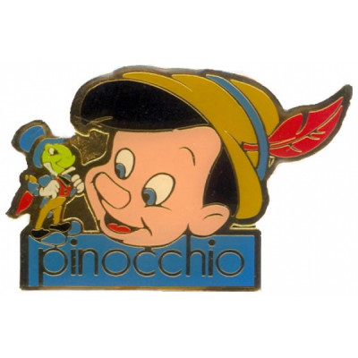 Pinocchio's face with Jiminy