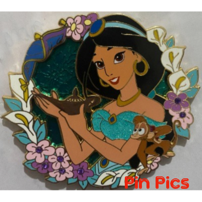 DEC - Jasmine - Floral Princess Wreath - Aladdin