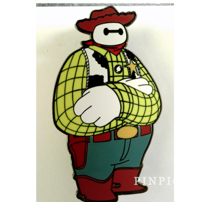 Unauthorized - BayMax Dressed as Woody