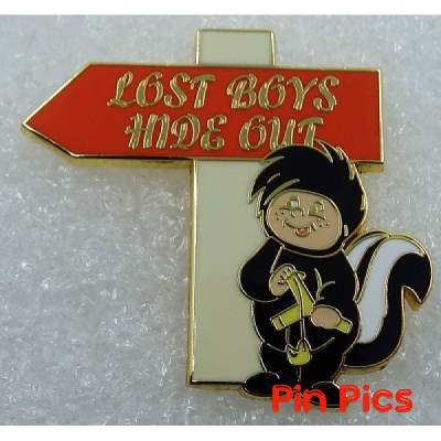 Loungefly - Tootles - Lost Boys Hide Out - Peter Pan - Post Sign - Mystery