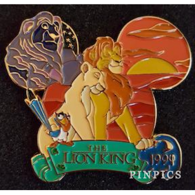 The Bradford Exchange - Simba, Nala and Zazu - Lion King - Magical Moments of Disney