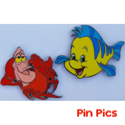 DLP - Sebastian and Flounder Set - Little Mermaid